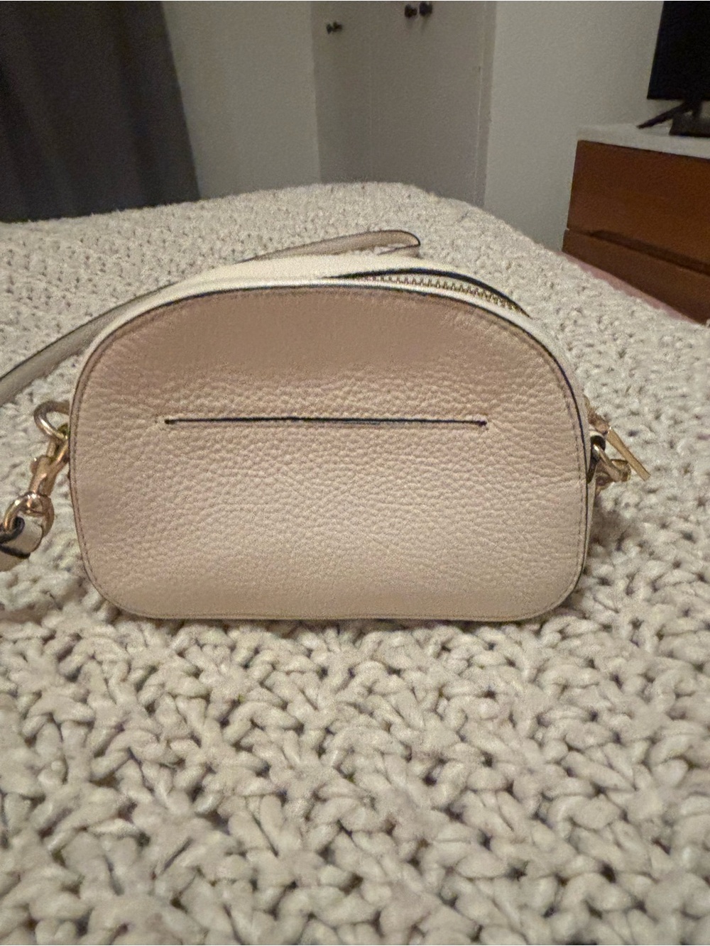Coach Peanuts Woodstock Mini Serena leather Crossbody Happy Camper Handbag - Picture 6 of 13